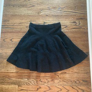 Black Godet Skirt